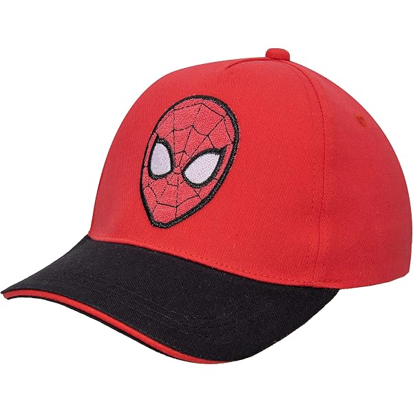 Casquette Spider-Man 2 Pour Ado (Youth) - Ajustable, 100% Coton, Noir, Occasion En Bon état
