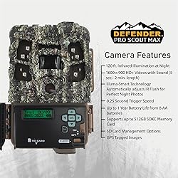 Browning Trail Camera Defender Pro Scout Max