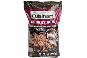 Cuisinart Premium Cherry Rum BBQ Smoking Pellets - 20 lb Bag