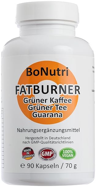 BoNutri Fettverbrenner Fatburner Fat Burner Appetithemmer 90 Kapseln Beste Qualität Konzentrat Hochdosiert konzentriert Hohe 