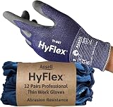 Ansell HyFlex 11-561 Cut Resistant Gloves Nitrile Coating 12 Pairs Size S view 1