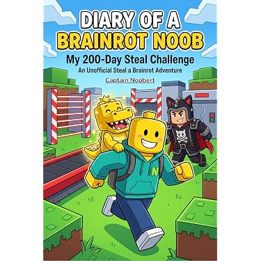 Rakutao公式アカウント01  GEOFFREY B.SMALL Amazon.com: Diary of a Brainrot Noob: My 200-Day Steal Challenge