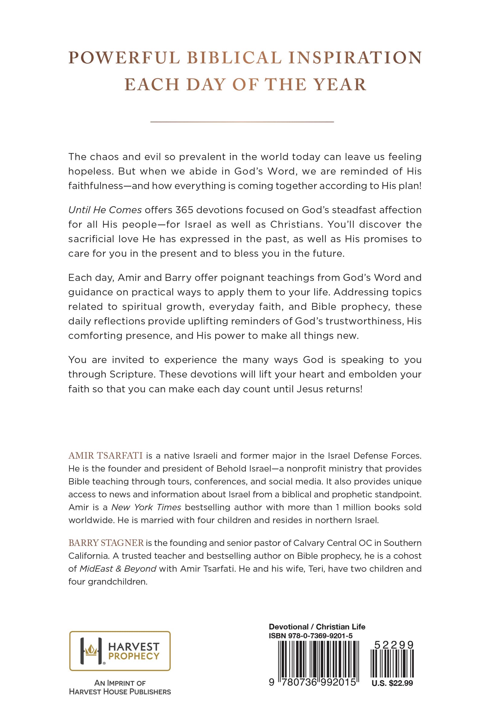 Until He Comes: 365 Daily Devotions as We Await His Return Until He Comes: 365 Daily Devotions as We Await His Return Paperback Kindle Audiobook