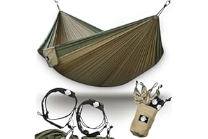 Legit Camping Hammock - Hammocks - 2 Person Hammock - Tree Hammock - Double Hammock - Portable Hammock - Outdoor Hammock - Hammock - Travel Hammock - Hammocks for Outside - Heavy Duty Hammock
