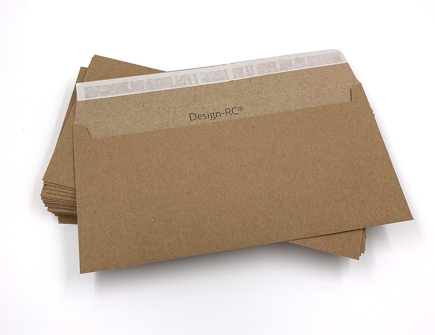 100 Envelopes Made from Recycled Paper, Design-RC®, 229 x 114 mm, with Adhesive Strip, Envelopes Without Window C6/5 - Image 4