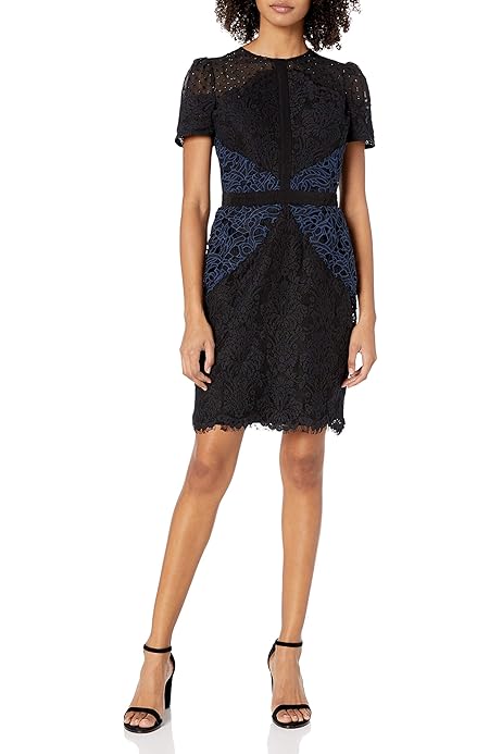 adelyn rae lace cocktail dress