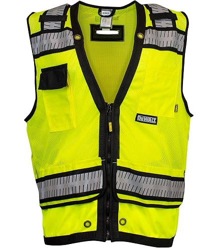 DEWALT DSV521 Class 2 Heavy Duty Surveyor Vest, 5XL - Amazon.com
