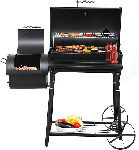 Tepro Holzkohlengrill Smoker Biloxi Reverseflow-Smoker