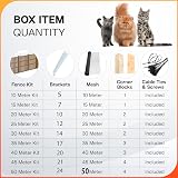Misc Home Cat Proof Fence Anti-Climb Barrier 25 Meter Catio Enclosure Kit view 7