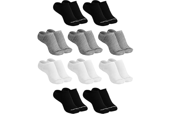 Kit 10 Pares de Meia Soquete Invisível Cano Curto Algodão Respirável Mash