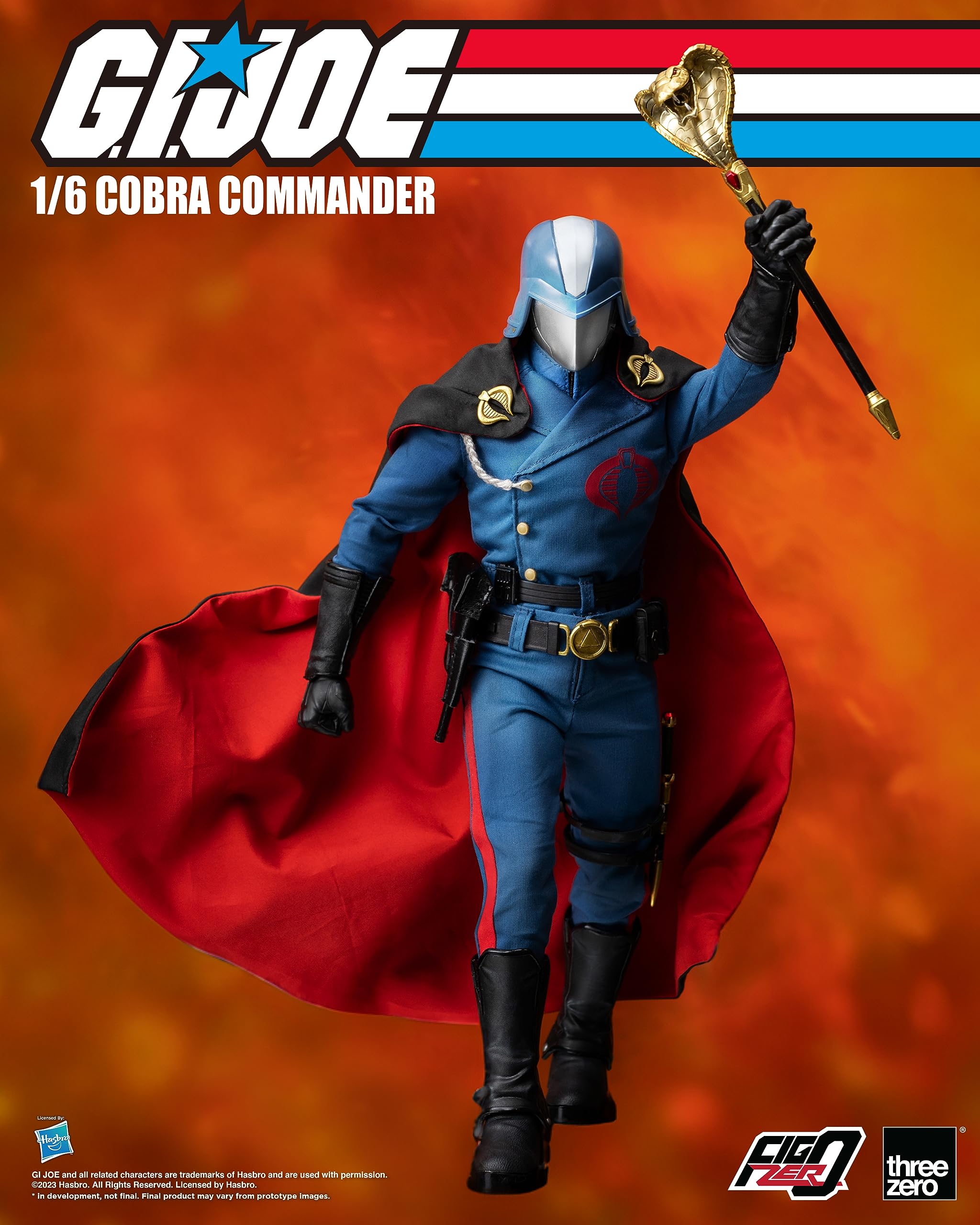 FigZero G.I. Joe: Cobra Commander 1:6 Scale Figure