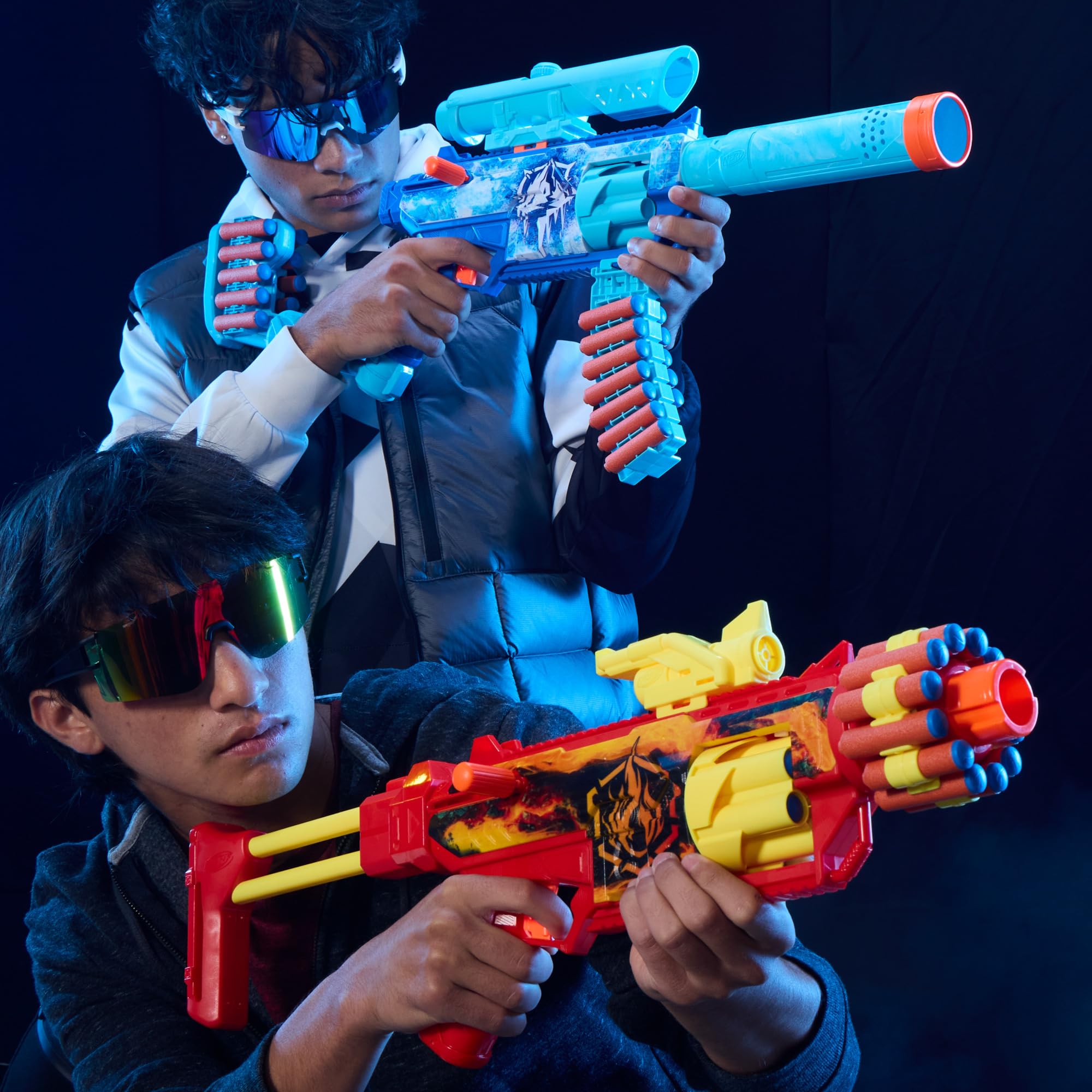 Nerf Loadout FrostFusion Blaster, 4 Interchangeable Attachment Accessories, 30 Nerf N1 Darts, Kids Toys & Gifts, Ages 8+ (Amazon Exclusive)