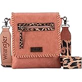 Wrangler Crossbody Bags for Women Vintage Hand Woven Shoulder Purse