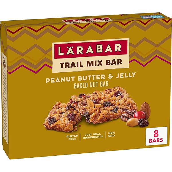LARABAR TRAIL MIX BARS, PEANUT BUTTER AND JELLY,...