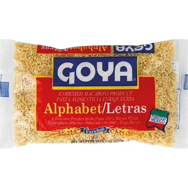Buy 5 Pack La Moderna Alphabet Pasta, 7.05 OZ At Jordan