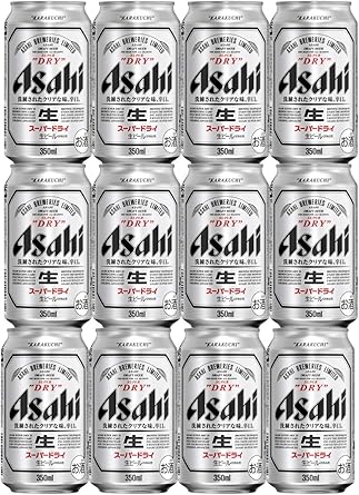 Amazon Co Jp アサヒ スーパードライ 350mlx12本 食品 飲料 お酒 Amazon Co Jp アサヒ スーパードライ 350mlx12本 食品 飲料 お酒