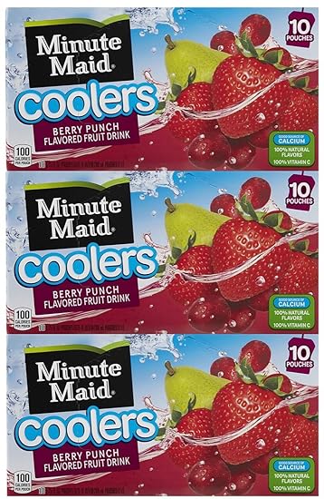 Minute Maid Coolers Fruit Punch Nutrition Facts ...