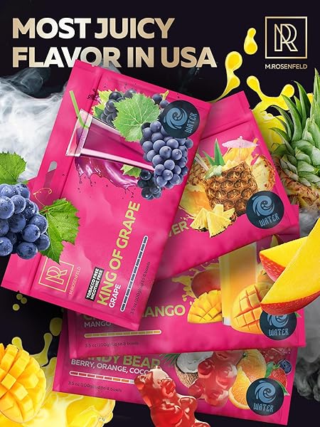 KING OF GRAPE SHISHA HOOKAH FLAVORS – 3.5 OZ (100G) TOBACCO FREE & NICOTINE FREE SHISHA – PREMIUM NON-TOBACCO HOOKAH FLAVORS – LONG-LASTING & RICH SMOKE