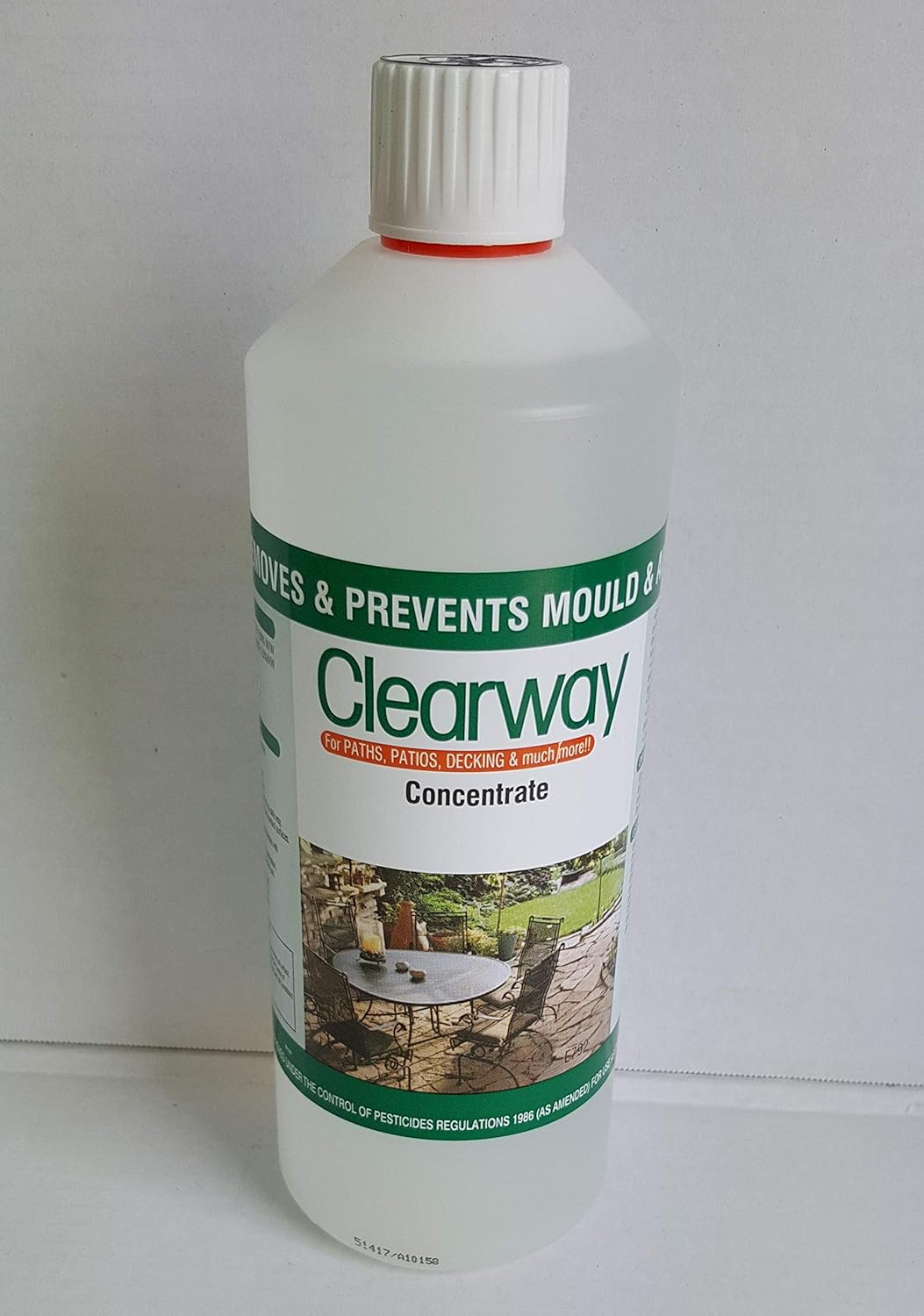 Clearway mould and algae cleaner and preventative (1 litre conc