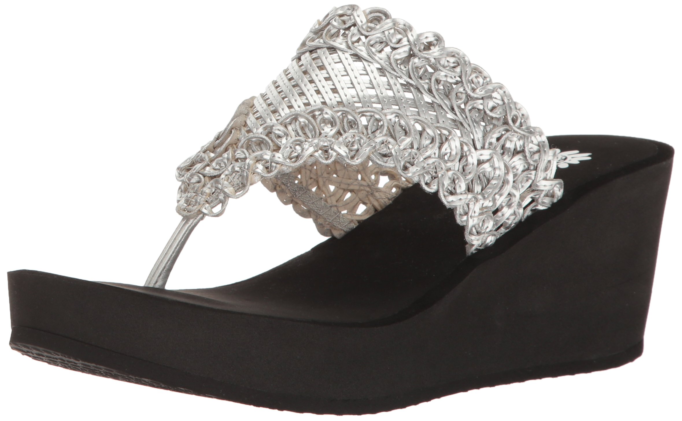 yellow box deloise wedge sandal