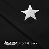 Deconovo Thermal Eyelet Star Blackout Curtains 52 x 54 In Pair view 5