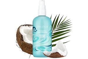 Pacifica Coconut Vanilla Moisturizing Foam Shampoo – Hydrating Foaming Shampoo for Dry, Dull or Damaged Hair, Lightweight Lather, Sulfate-Free Clean Beauty Vegan & Cruelty-Free Dermatologist Tested