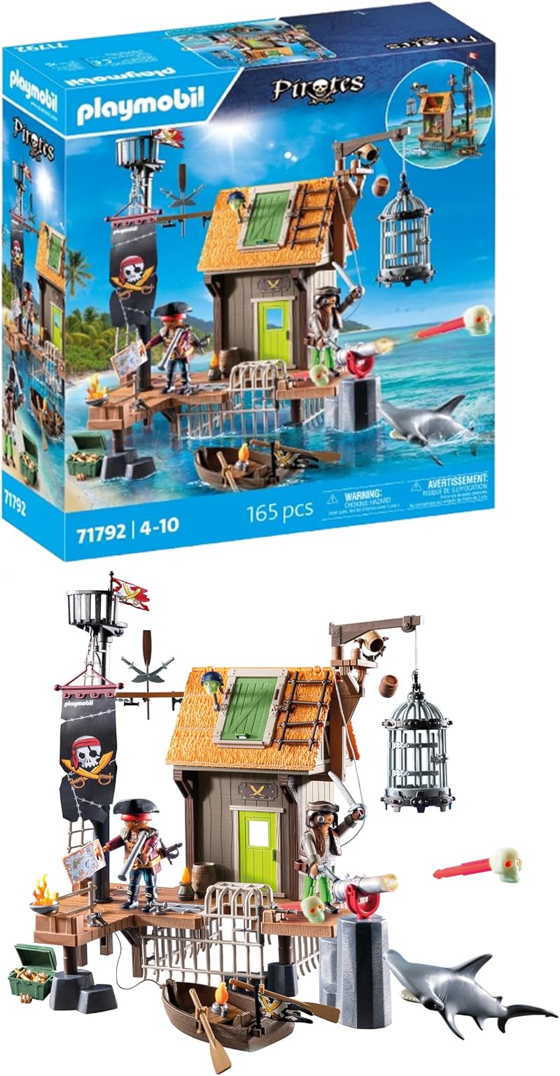 Playmobil Pirates Pirate Harbour with Prison 71792 Playset