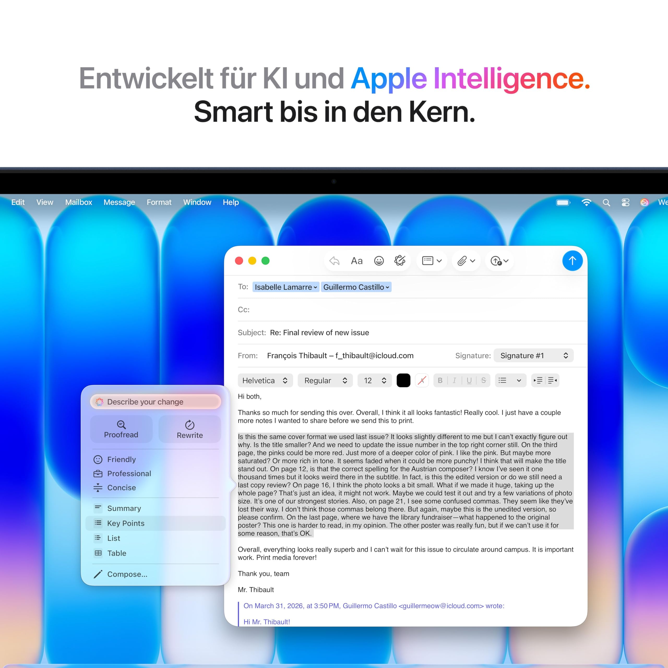 Apple 13" MacBook Neo Laptop mit A18 Pro Chip: Entwickelt für KI und Apple Intelligence, Liquid Retina Display, 8 GB gemeinsamem Arbeitsspeicher, 256 GB SSD Speicher, 1080p FaceTime HD Kamera; Indigo 4