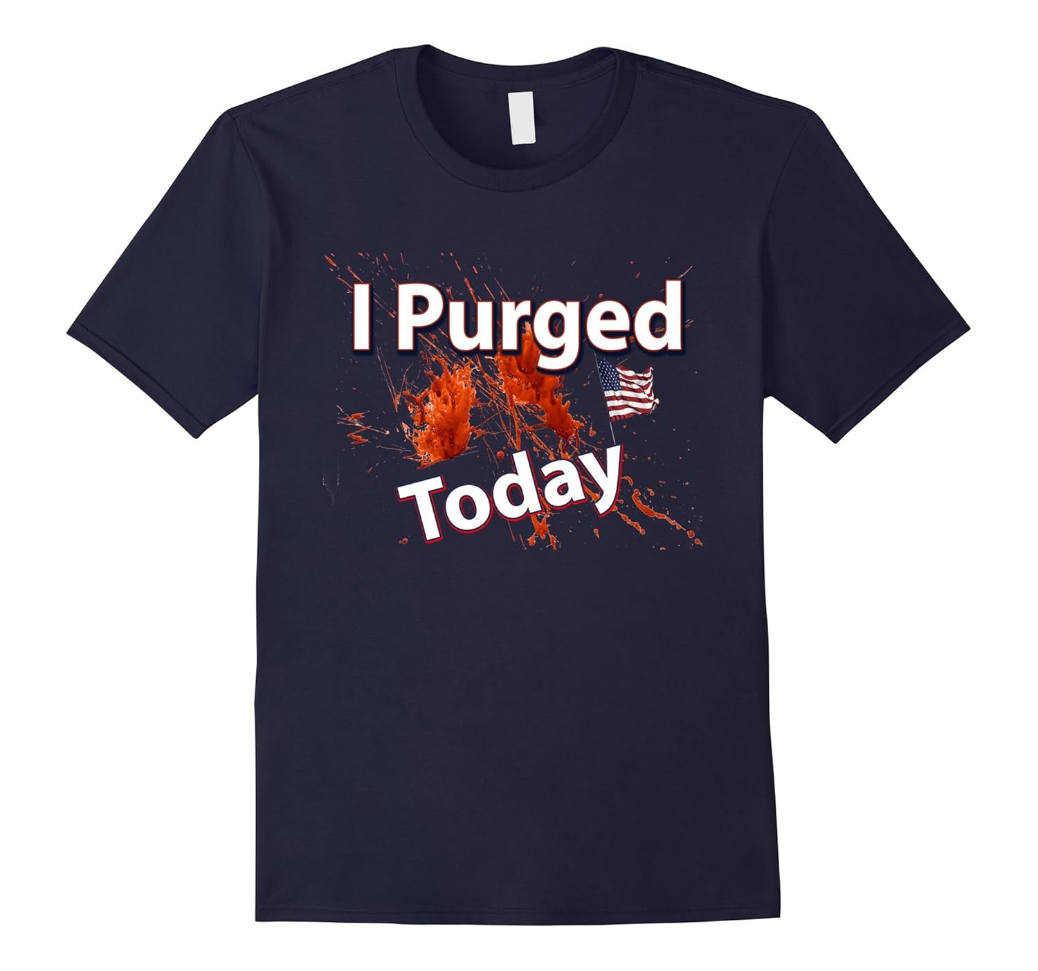 I Purged Today T-shirt-ANZ