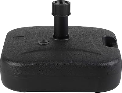 Sekey 24kg Parasol Base 32-38mm Water Sand Fillable Stand Black