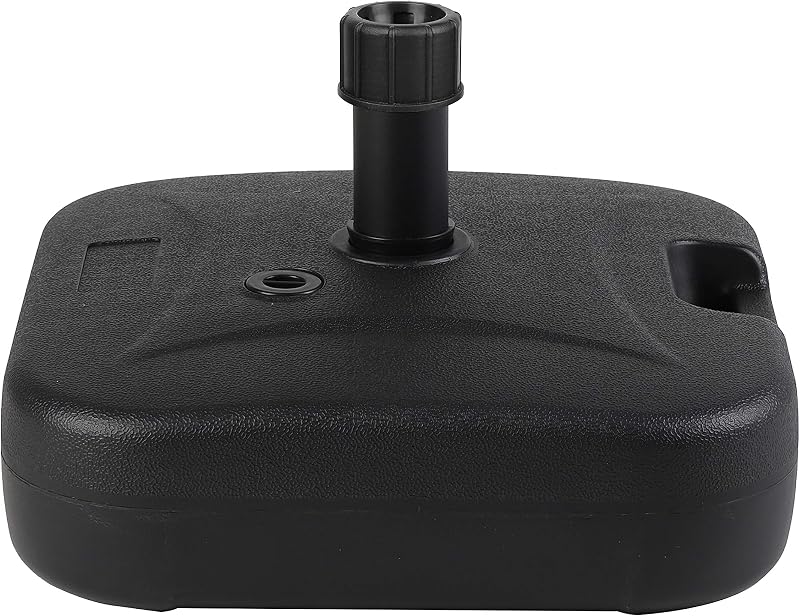 Sekey 24kg Parasol Base 32-38mm Water Sand Fillable Stand Black