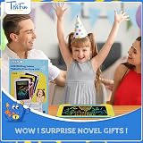 TEKFUN 8.5 Inch LCD Writing Tablet Educational Doodle Board Blue Yellow view 7