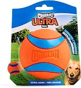 Chuckit Ultra Ball Large High Bounce Dog Toy 8.9 cm Compatible with Launcher view 4