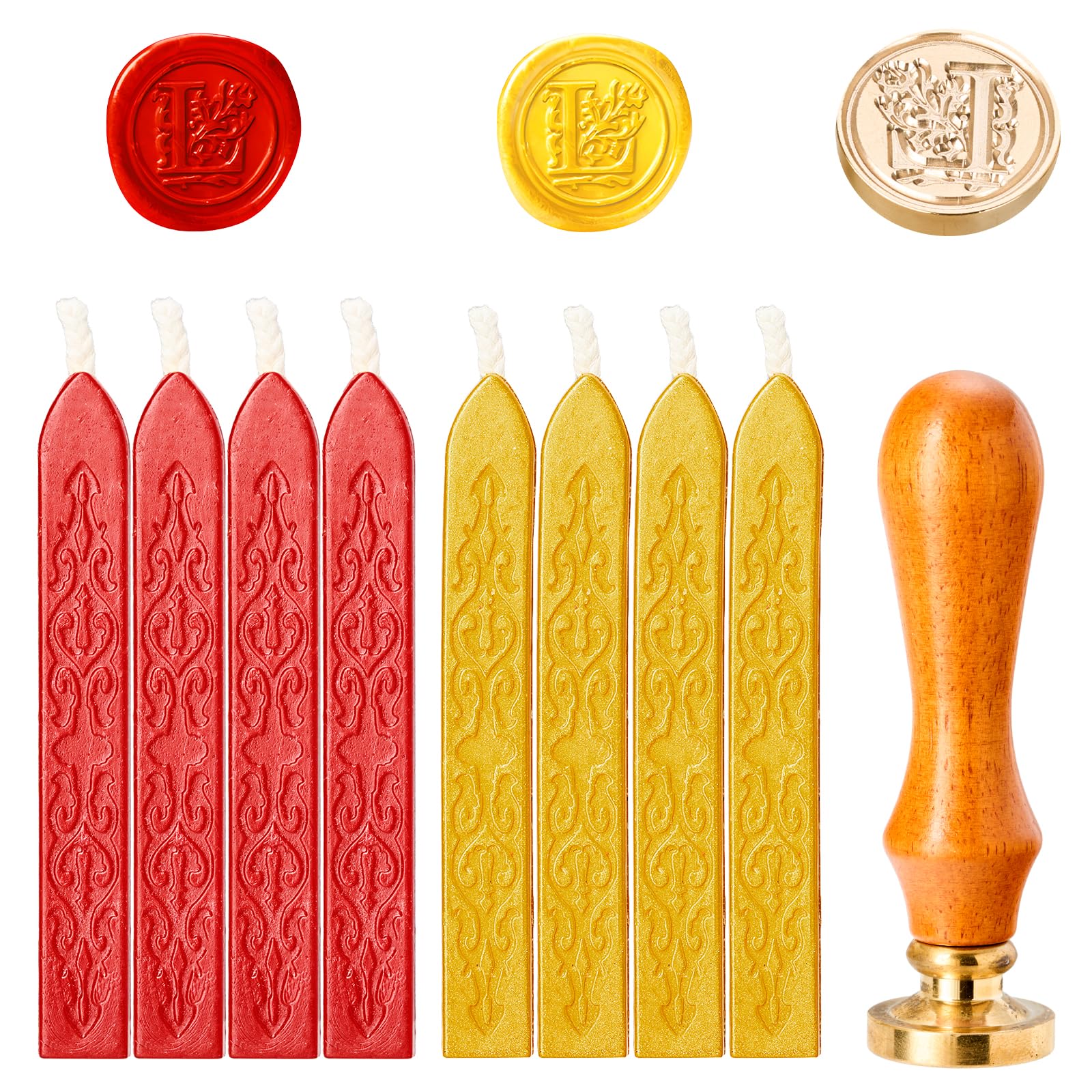 Wax Seal Stamp kit,Wax Stamp Seal kit,Wax Stamp kit,Sealing Wax Beads,Wax Seal kit,Wax Seal Set,Wax Sealing kit,Wax Seal Beads,Wax Seal Stamps,Wax Beads for Stamp Seals,Sealing Wax Stamp,Letter L