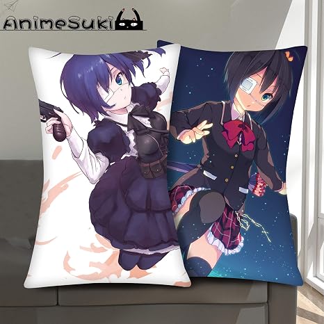 Amazon Animesuki 中二病でも恋がしたい 小鳥遊六花 たかなしりっか 抱き枕 両面印刷 アニメ グッズ アニメカバー 枕カバー 2way 40cm 60cm アニメ 萌えグッズ 通販