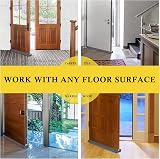 fowong Under Door Draught Excluder 88cm Double Side Grey Bottom Seal Noise Dust view 7