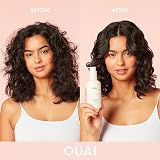 OUAI Anti Frizz Cream Travel Size - Hydrating Hair Cream with Heat Protection view 3