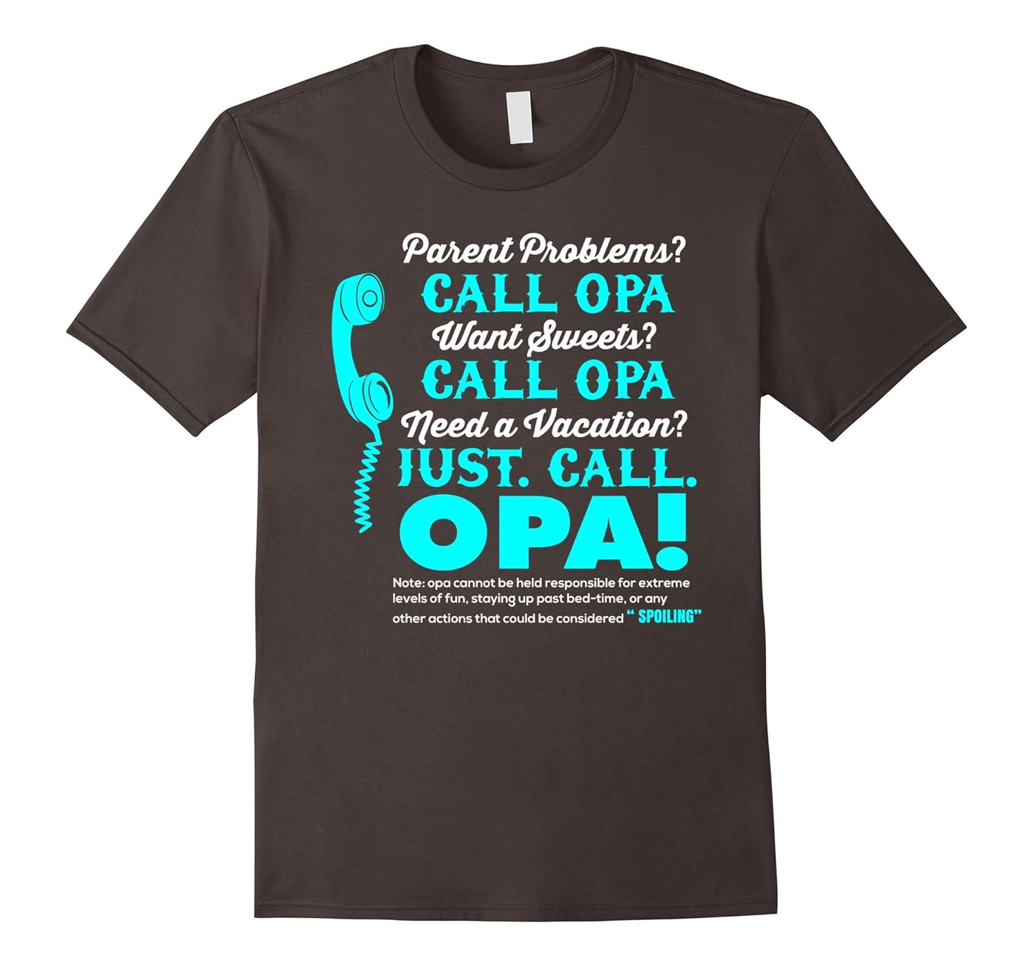 Just Call Opa T-Shirt Funny Gift For Grandpa-CL – Colamaga