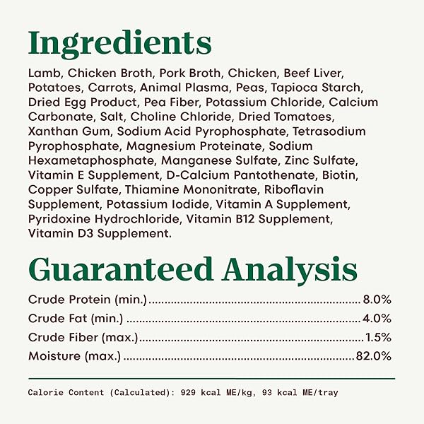 NUTRO ADULT WET DOG FOOD, NATURAL GRAIN FREE DOG FOOD WET CUTS IN GRAVY SAVORY LAMB & VEGETABLES STEW RECIPE, 3.5 OZ. TRAYS (PACK OF 24)