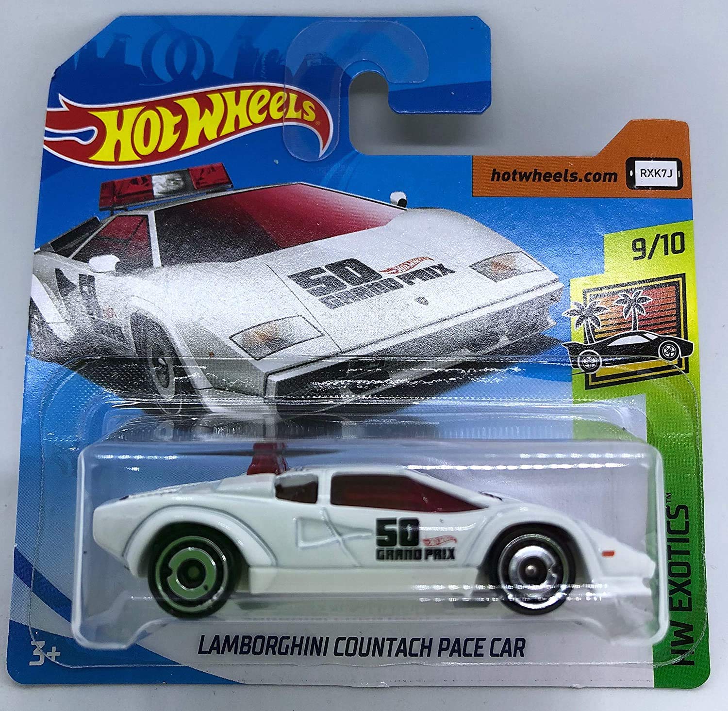 hot wheels countach pace car
