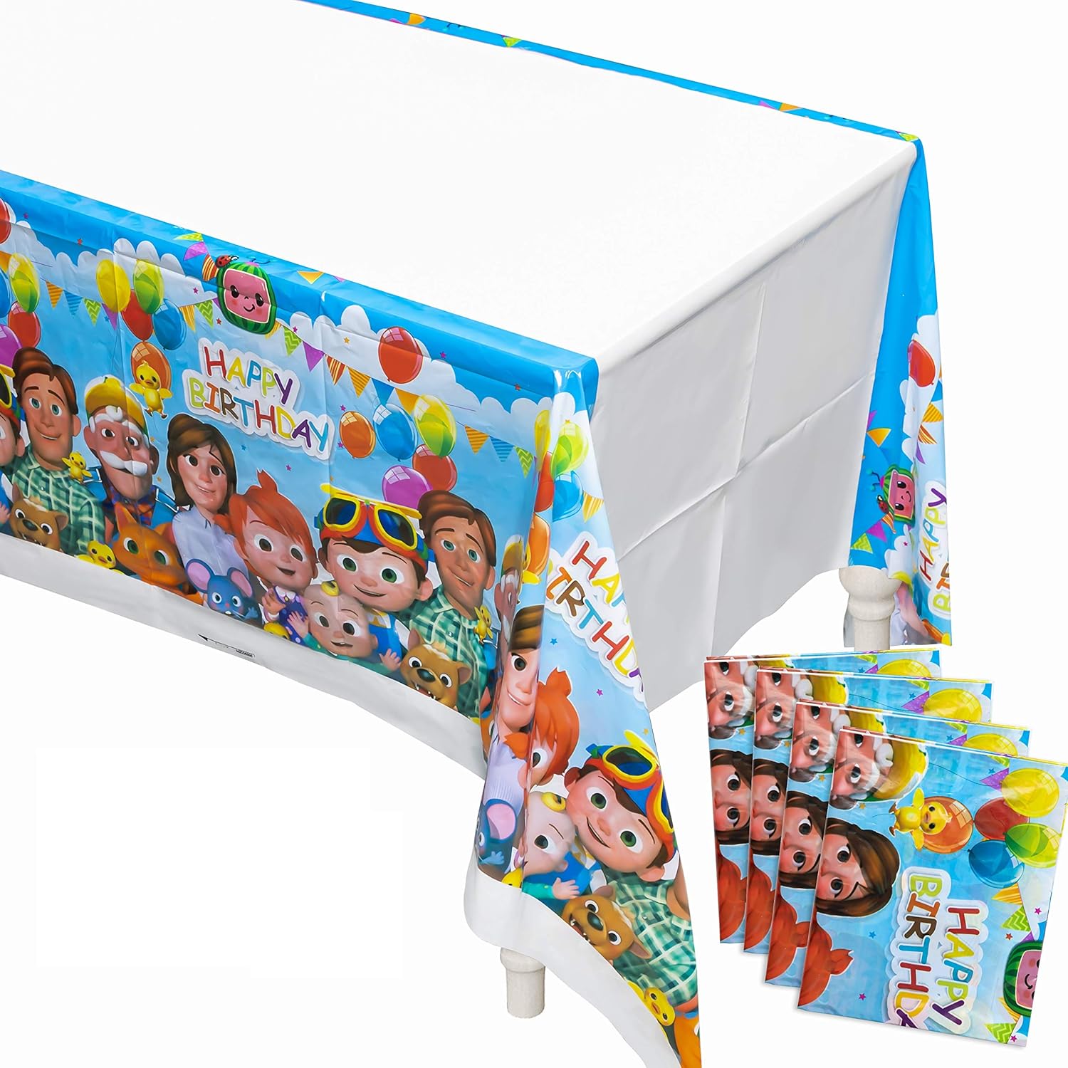 4pcs Tablecloth Birthday Decorations Images and Photos finder