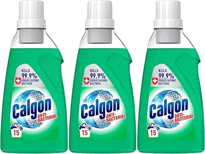 Calgon Antibacterial Washing Machine Cleaner & Water Softener Gel 750ml Pack of