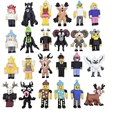 SENPOWER 24PC 99 Nights in The Forest Action Figure Toys, 1.8-2.7 Inch Deer Monster Owl Ram Figures, Brainrot Toys Valentines Day Gifts for Kids Birthday Party Favors Decorations