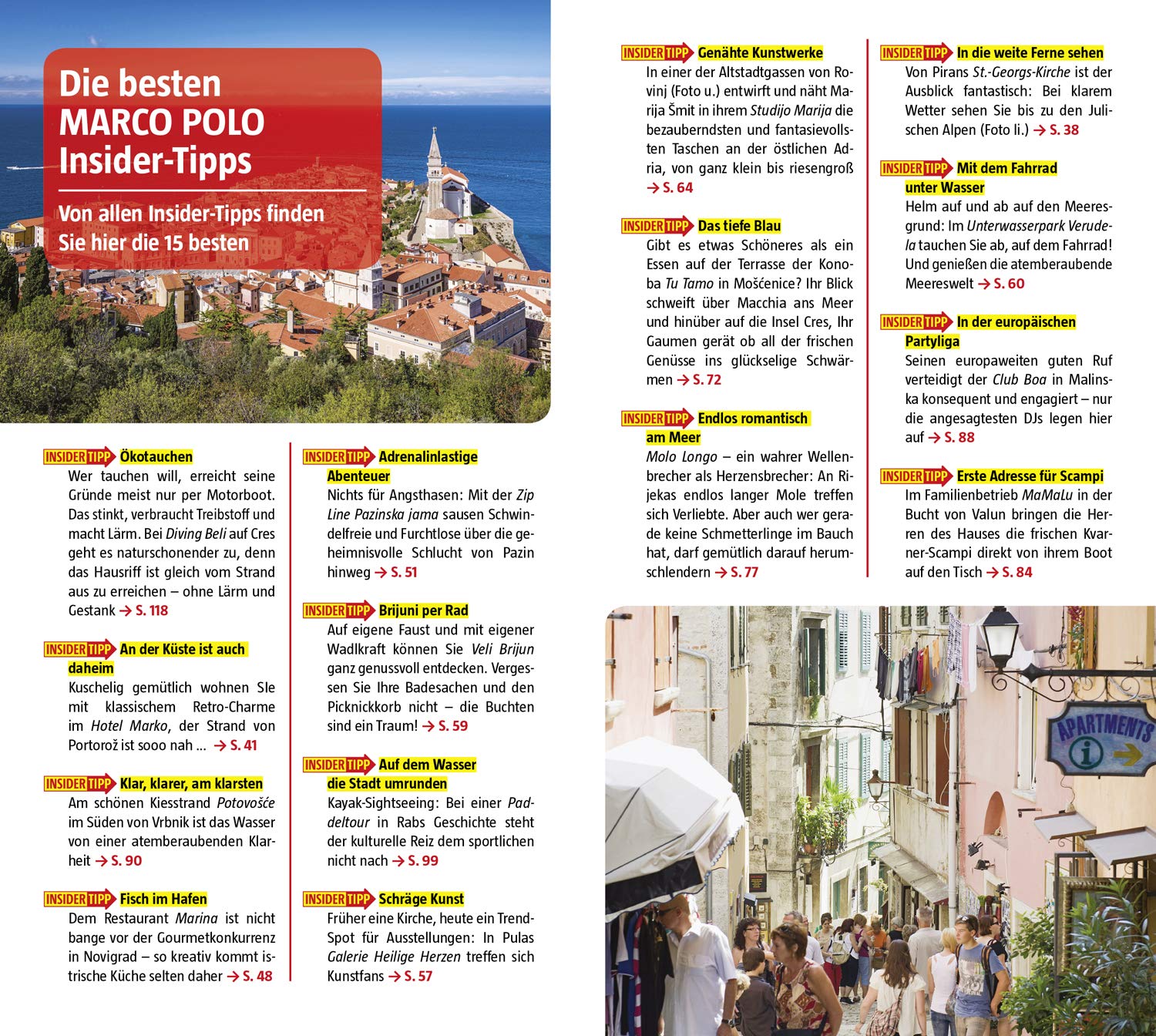 Marco Polo Reisefuhrer Kroatische Kuste Istrien Kvarner