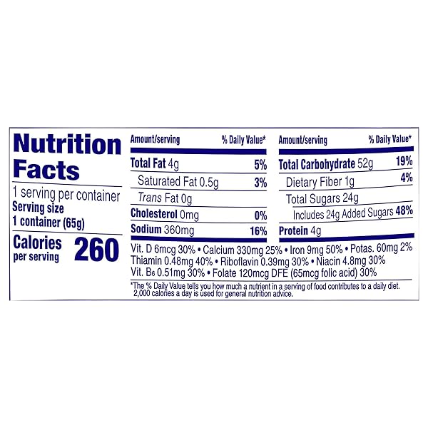 CREAM OF WHEAT INSTANT HOT CEREAL TO-GO CUPS, MAPLE BROWN SUGAR WALNUT, 2.29 OUNCE