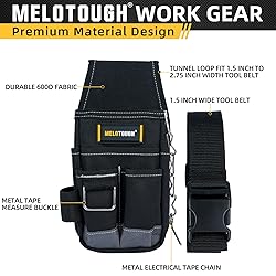 MELOTOUGH Pocket Tool Pouch Tool Belt Pouches with