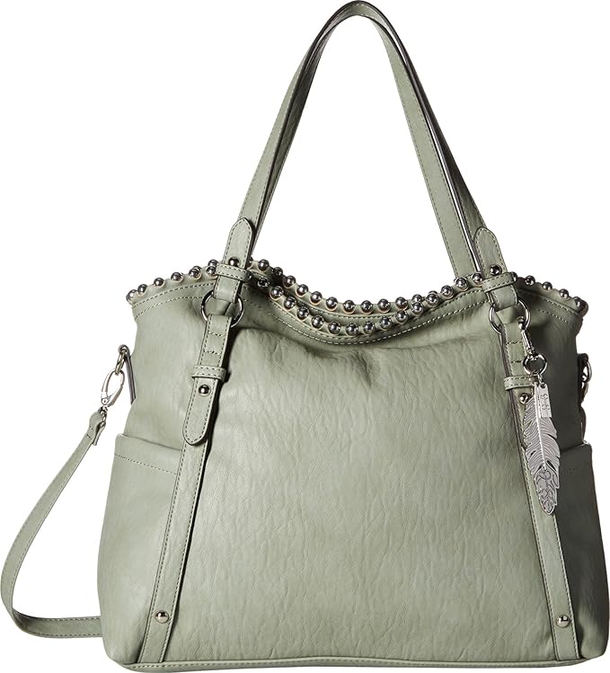 Jessica Simpson Camile E/W Xbody - Bolso, Verde salvia, Talla unica
