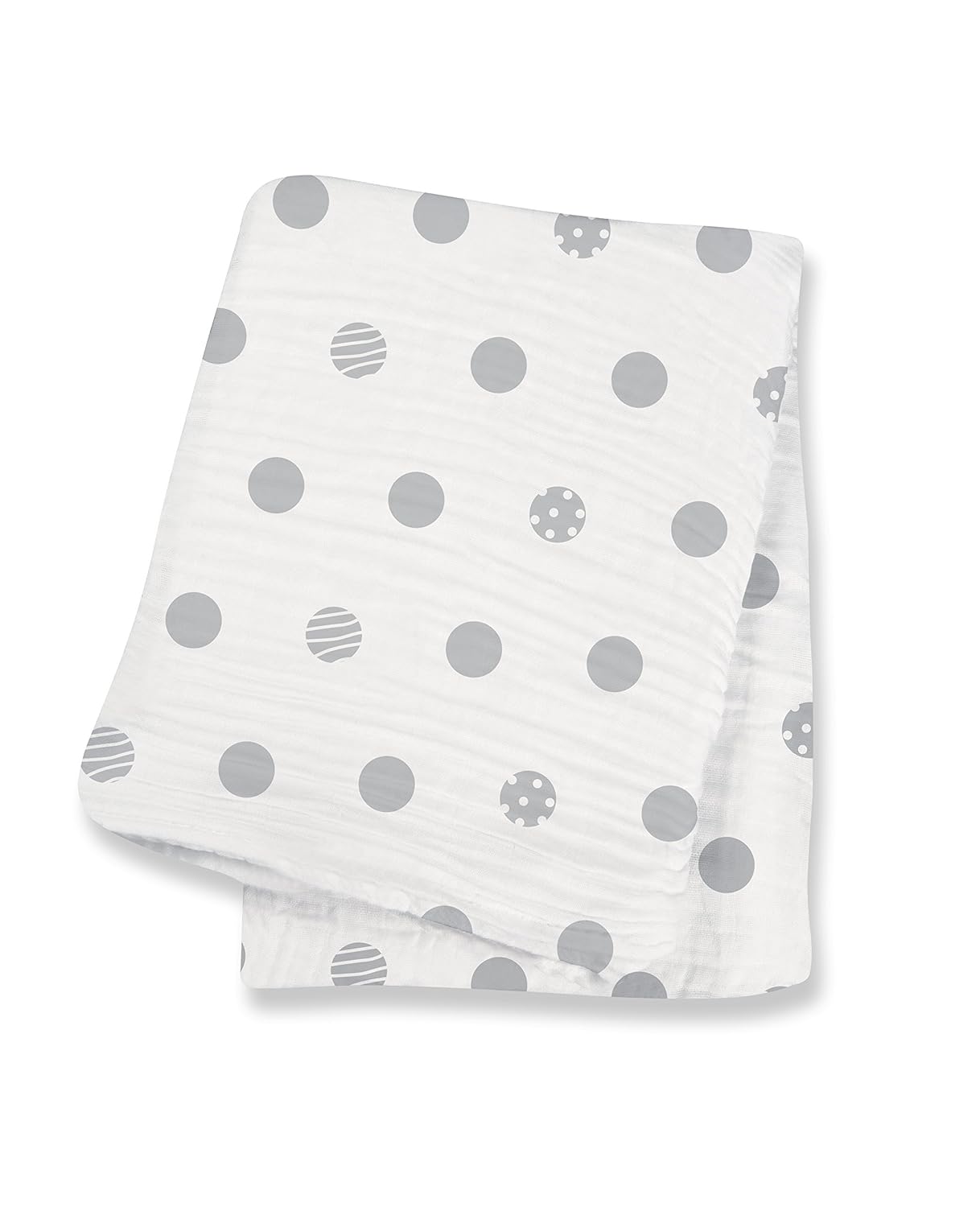 Lulujo Baby Cotton Muslin Silky Soft Swaddling Blanket