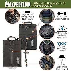 MAXPEDITION Platy Pocket Organizer 4” x