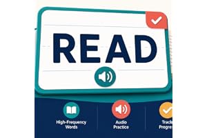 Reading Flashcards for Fire Tablet Dolch Words, Fry Words & Audio Practice